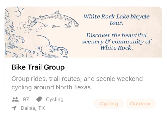 Bike Trail Group community